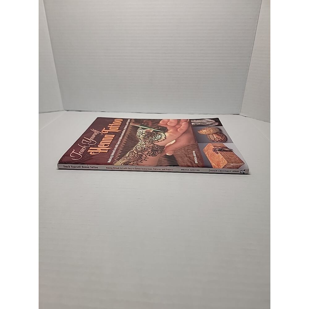 Teach Yourself‎ Henna Tattoo Book Beginner Guide Designs Techniques - Picture 4 of 13
